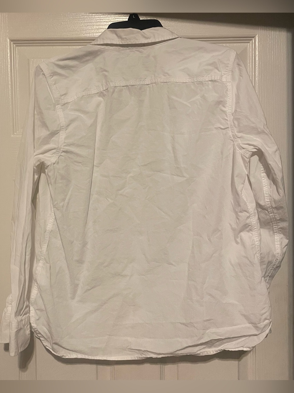 Lauren Ralph Lauren White womens large Button-Up Dress Shirt - Picture 3 of 5